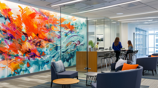 The Impact of Wall Murals in Corporate Spaces