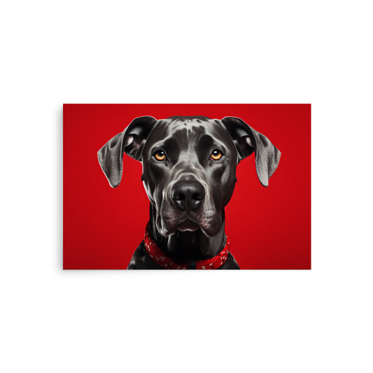 Tail-Tales in Color: Captivating Dog Print Poster - BISOULOUISE